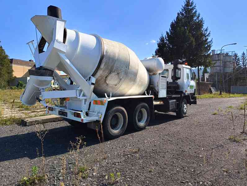 Autodomíchávač – Mix – T815 6x6, buben 6m3 s pohonem Zetor. - foto 2