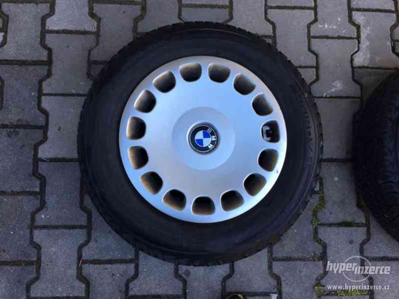 Zimní kola disky BMW řada 5 e39 + zimní pneu 205/65 R15 - foto 2