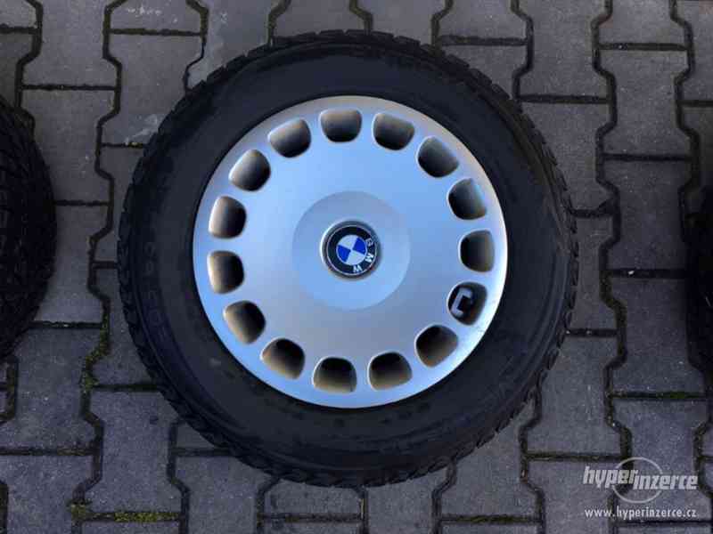 Zimní kola disky BMW řada 5 e39 + zimní pneu 205/65 R15 - foto 3