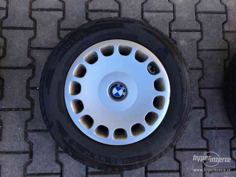 Zimní kola disky BMW řada 5 e39 + zimní pneu 205/65 R15 - foto 4
