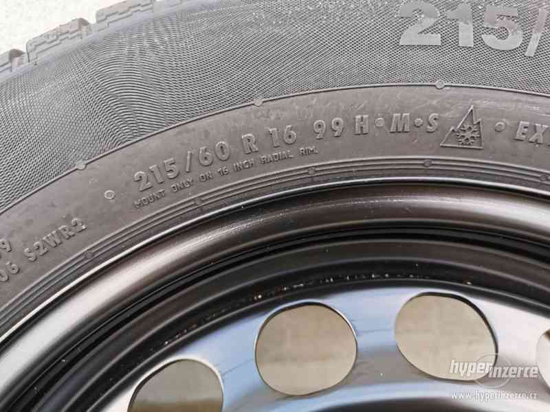 215/60R16 zimní pneu SUPERB III, VW PASSAT B8 6,5x16 5x112 - foto 9