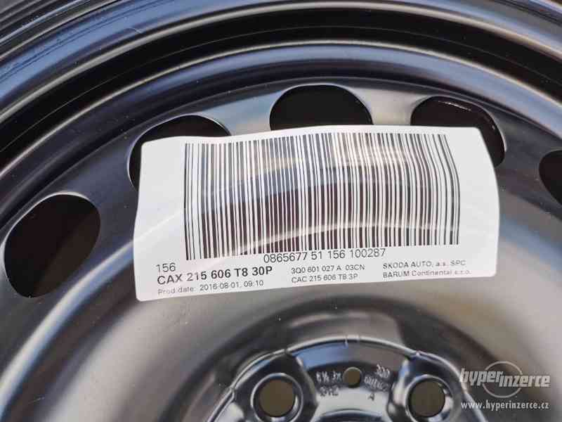 215/60R16 zimní pneu SUPERB III, VW PASSAT B8 6,5x16 5x112 - foto 10