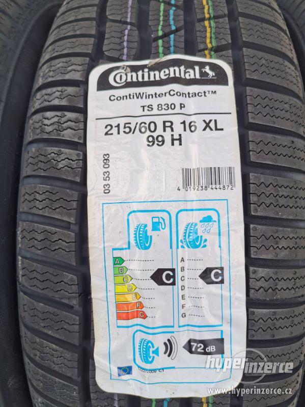 215/60R16 zimní pneu SUPERB III, VW PASSAT B8 6,5x16 5x112 - foto 13