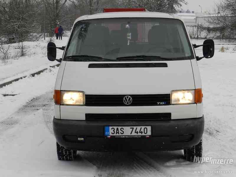 VW Transporter T4 2.5 TDI Valník DoubleCab 6míst r.v.2003 - foto 3