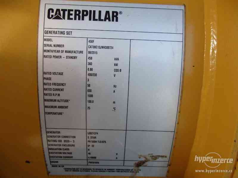 Elektrocentrála 450 kVA - Caterpillar - foto 10