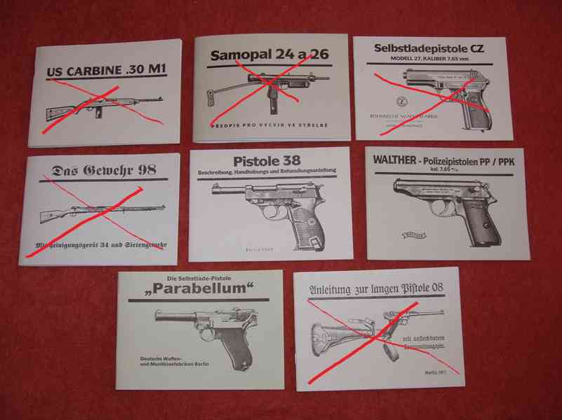 Příručka ke zbrani P08, vz 24, P38, C96, PP/PPk i v PDF - foto 5