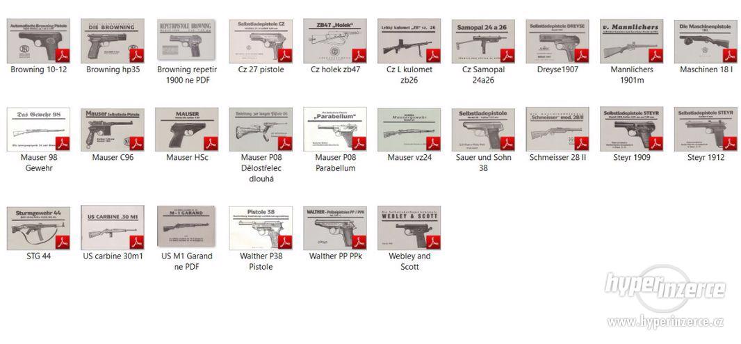 Příručka ke zbrani P08, vz 24, P38, C96, PP/PPk i v PDF - foto 2