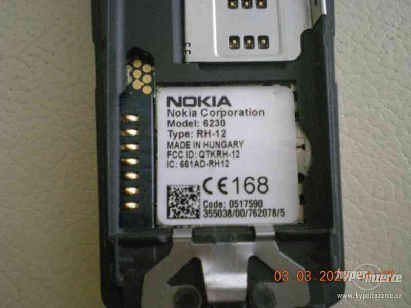 Nokia 6230 - tlačítkové mobilní telefony z r.2003 od 10,-Kč - foto 11
