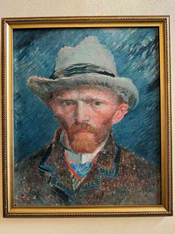 Vincent van Gogh - obraz na sametovém plátně - foto 2
