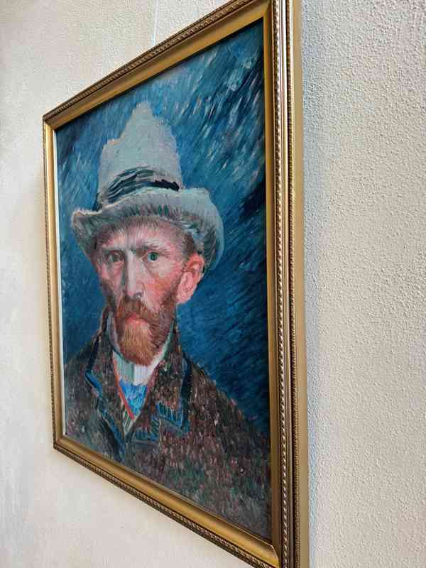 Vincent van Gogh - obraz na sametovém plátně - foto 3