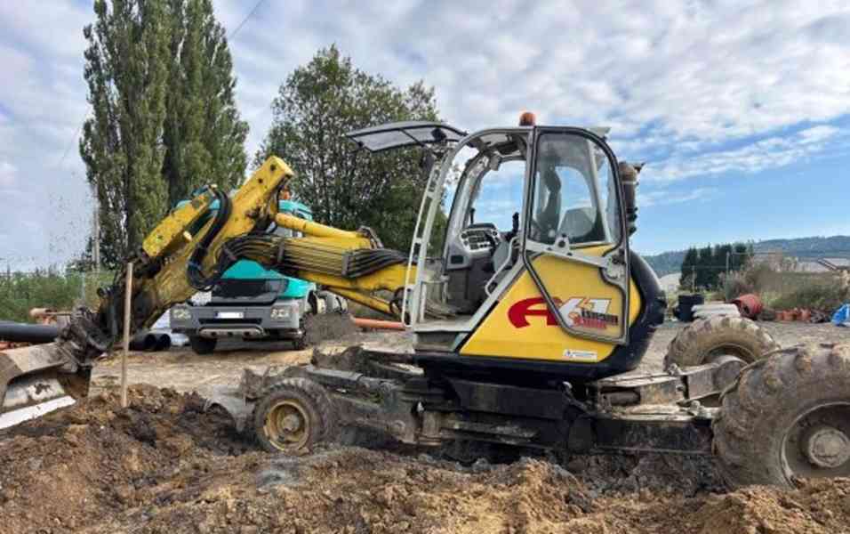 MenziMuck A61 nový:teleskop+ joysticky! bagr 7.8t pavouk - foto 3