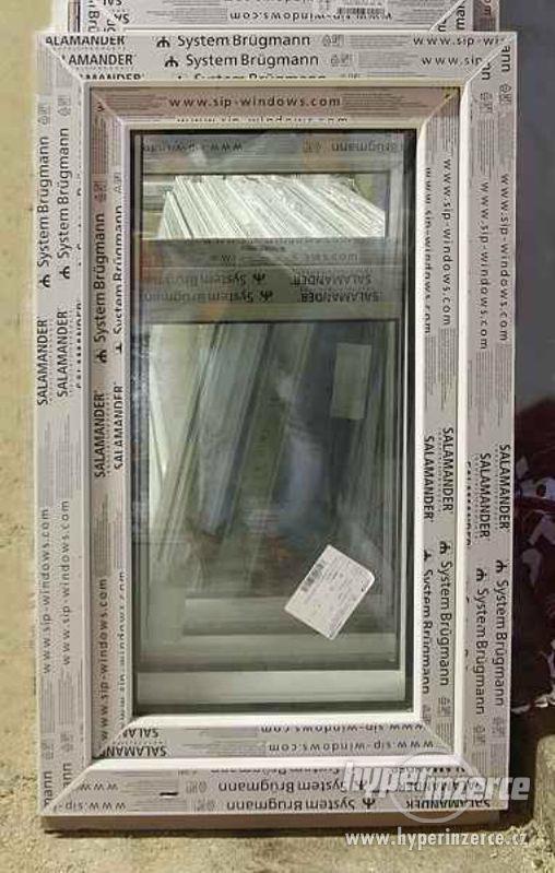 Okno 50x80 ,bílé,jednokřídlé,doprava zdarma po celé ČR - foto 1