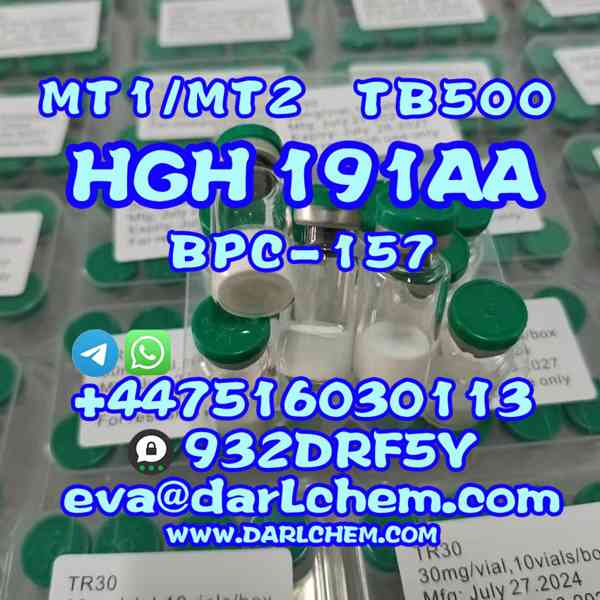 Hot Sale HGH 191AA(Somatropin)100iu cas:12629-01-5 Door to D - foto 4