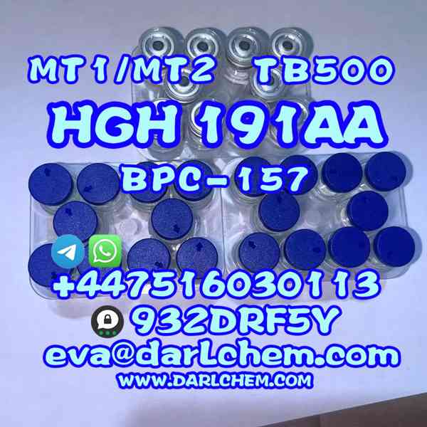 Hot Sale HGH 191AA(Somatropin)100iu cas:12629-01-5 Door to D - foto 3
