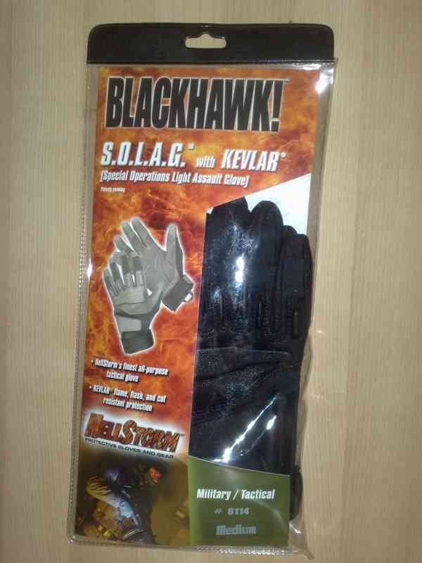 Nové rukavice BLACKHAWK SOLAG s kevlarem - foto 2