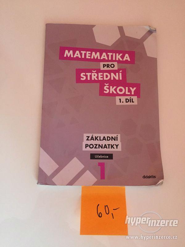 Matematika pro střední školy Didaktis + jiné mat.učebnice - bazar