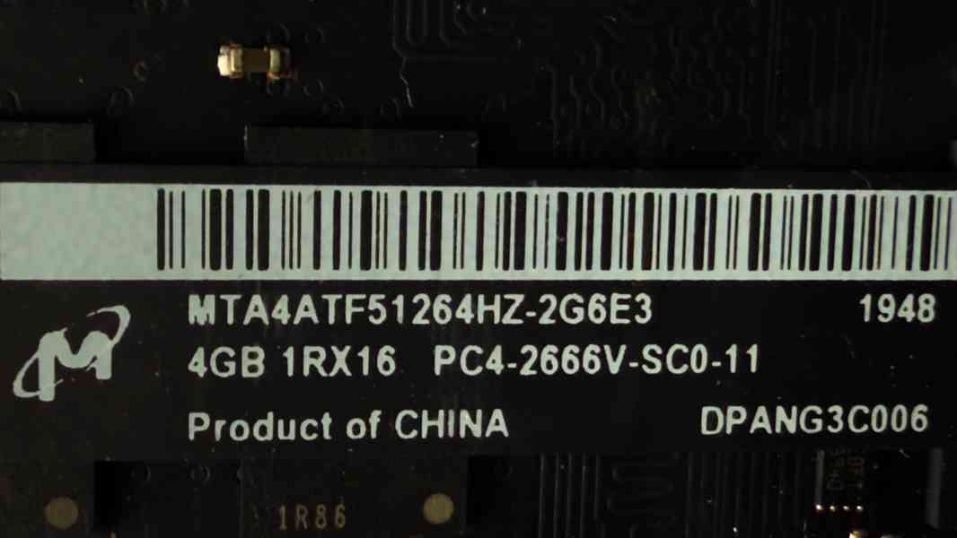 Apple iMac 27 - originál Micron paměti 8GB (2x4GB) - foto 3