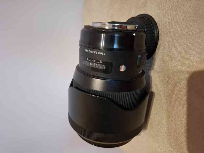 Prodám objektiv Sigma 85/1.4 DG HSM ART pro Canon  - foto 6