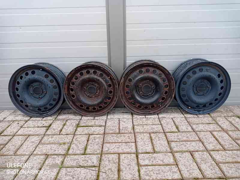 Plechove disky 15" -- Opel ( Astra,Vectra ) - foto 1