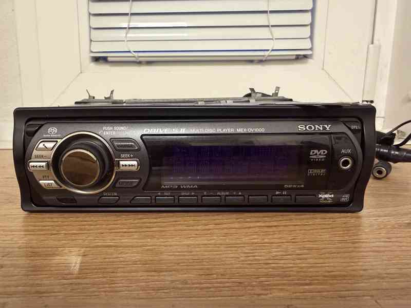 Sony autoradio MEX-DV1000 s lcd monitorem Sony - foto 6