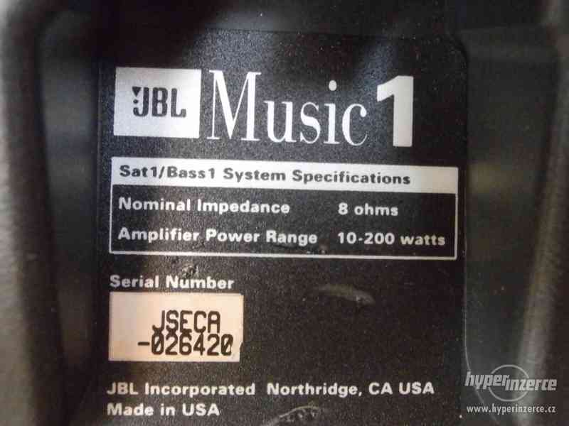 Basové reprobedny JBL Music 1 - foto 8