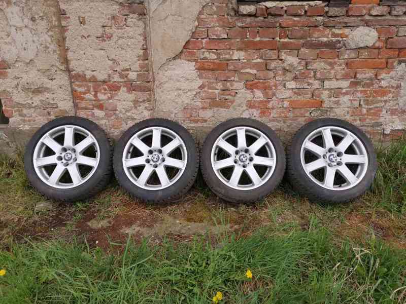 Alu kola BMW 17"7,5Jx17H2 ET44+zimní Barum Polaris 3 - foto 1