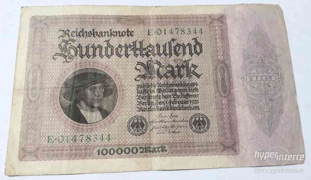 1923 ,100 000 Mariek, Nemecko - foto 1