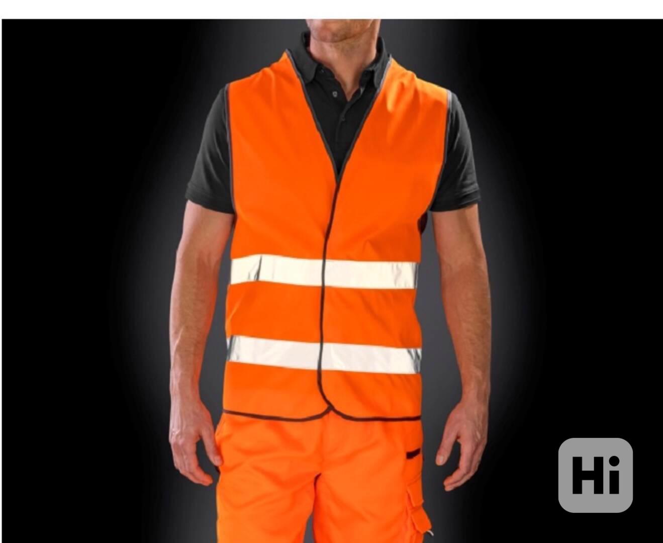 Nová kvalitní reflexní vesta, unisex = pánská i dámská SLEVA - foto 1