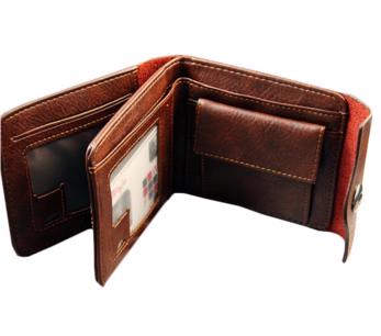 Pánská kožená peněženka s 50% slevou. - foto 2