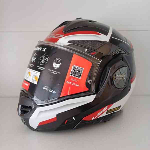 Silniční překlápěcí přilba LS2 Advant X Spectrum - foto 2