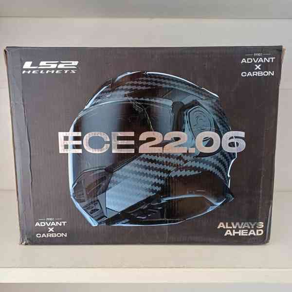 Silniční překlápěcí přilba LS2 Advant X Spectrum - foto 11