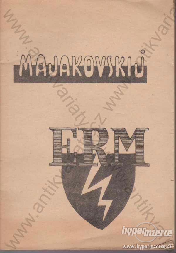 Revoluce - mládí Majakovskij - foto 1