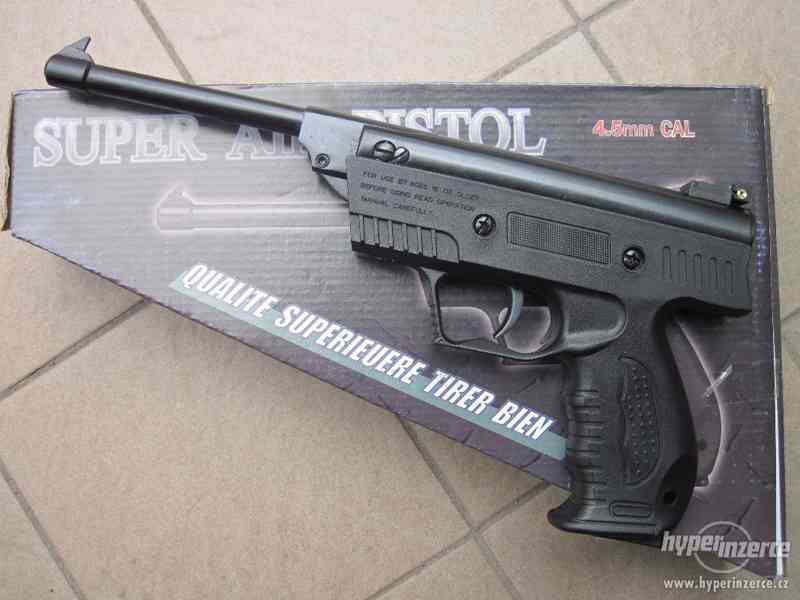 Vzduchová pistole Norconia S3 plastová pažbička - foto 1