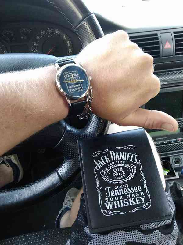 Sada Jack Daniel‘s hodinky a peněženka - foto 1