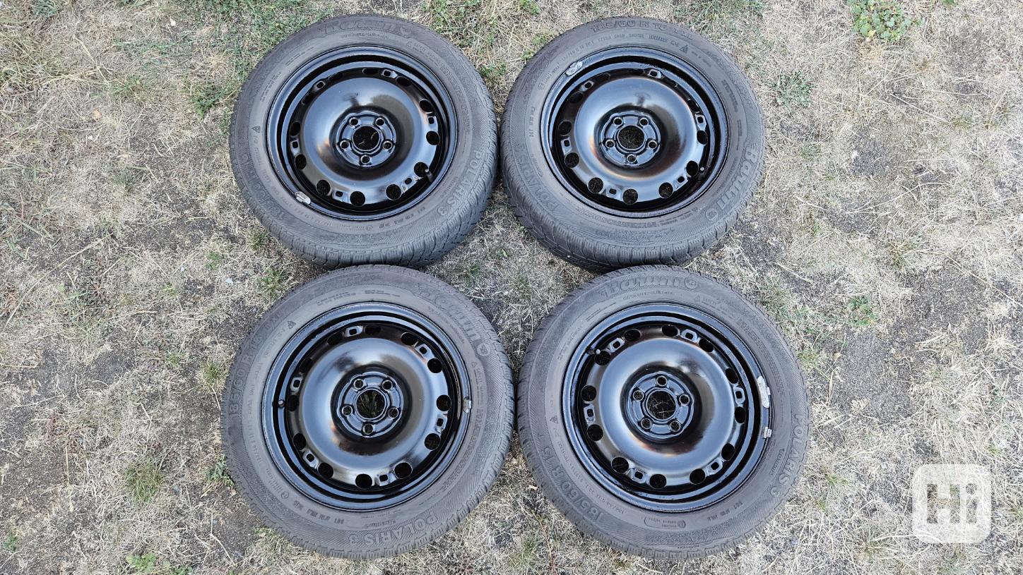 Škoda Fabia, Rapid zimní pneumatiky 185/60 R15 disky 6Jx15 - foto 1
