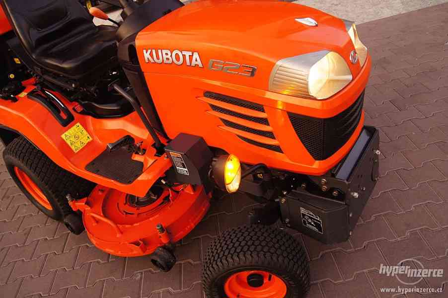 Zahradni traktor Kubota G23 diesel - foto 4
