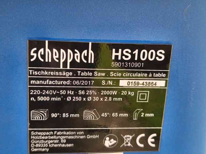 Prodám stolní kotoučovou pilu Scheppach HS 100 S -2000 W. - foto 9