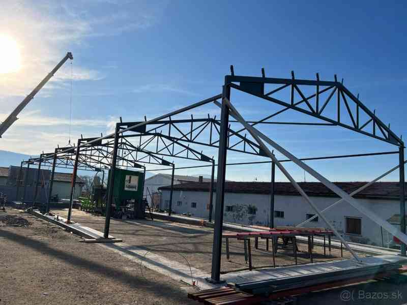 OCELOVÁ KONSTRUKCE HALY - MONTOVANÁ HALA 10x36x6m - foto 3