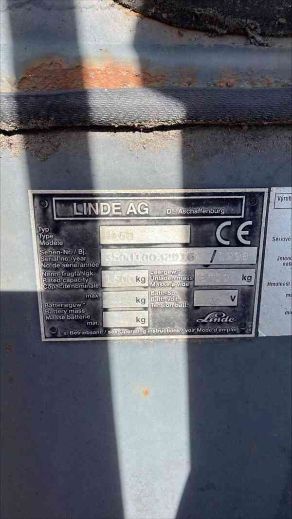 Vysokozdvižný vozík Linde H16D - foto 2