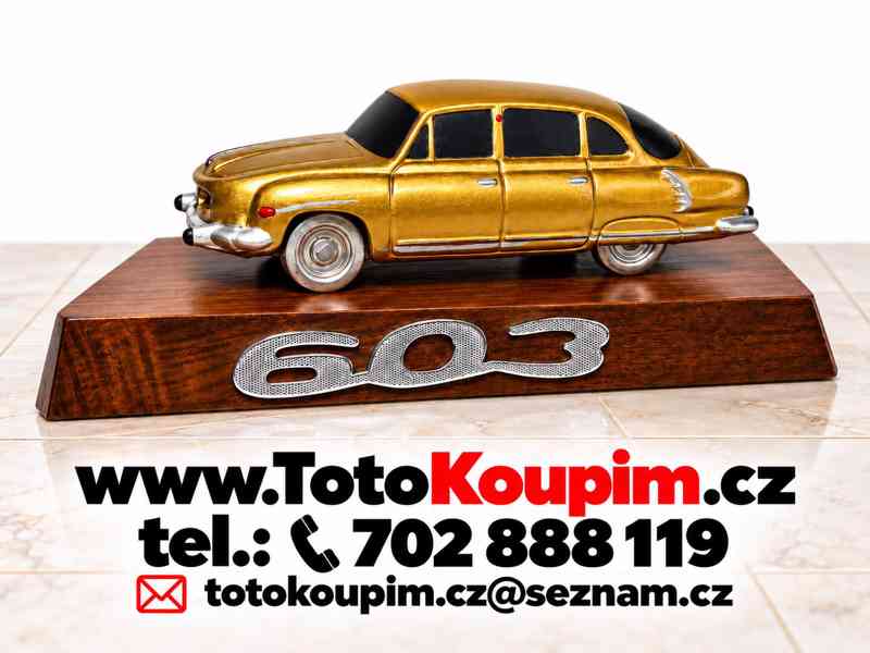 Koupím staré modely – odlitky automobilů Tatra 603, Tatra 77 - foto 18