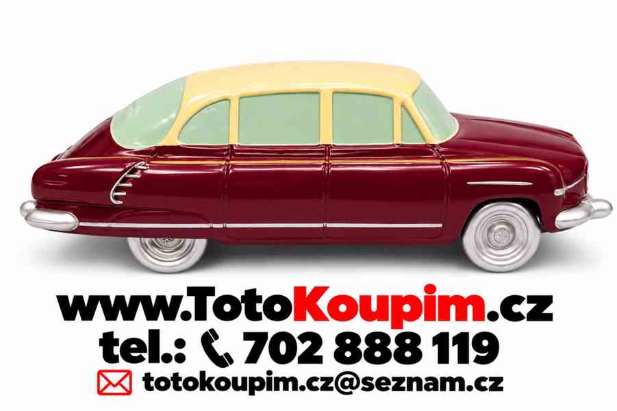 Koupím staré modely – odlitky automobilů Tatra 603, Tatra 77 - foto 2