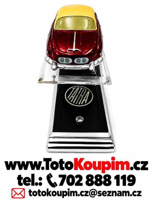 Koupím staré modely – odlitky automobilů Tatra 603, Tatra 77 - foto 3