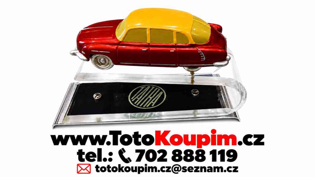 Koupím staré modely – odlitky automobilů Tatra 603, Tatra 77 - foto 6