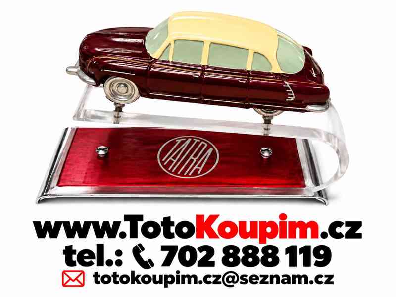 Koupím staré modely – odlitky automobilů Tatra 603, Tatra 77 - foto 10