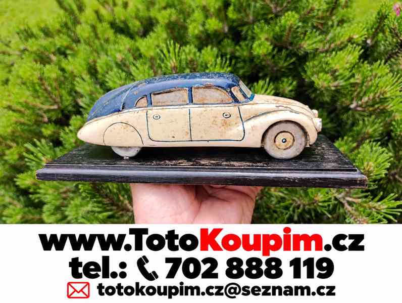 Koupím staré modely – odlitky automobilů Tatra 603, Tatra 77 - foto 4