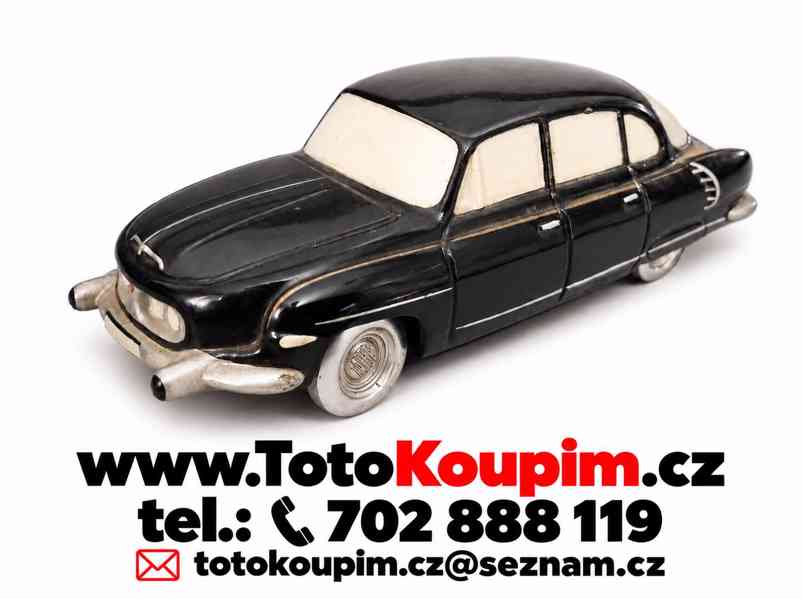 Koupím staré modely – odlitky automobilů Tatra 603, Tatra 77 - foto 13