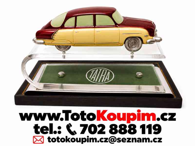 Koupím staré modely – odlitky automobilů Tatra 603, Tatra 77 - foto 12