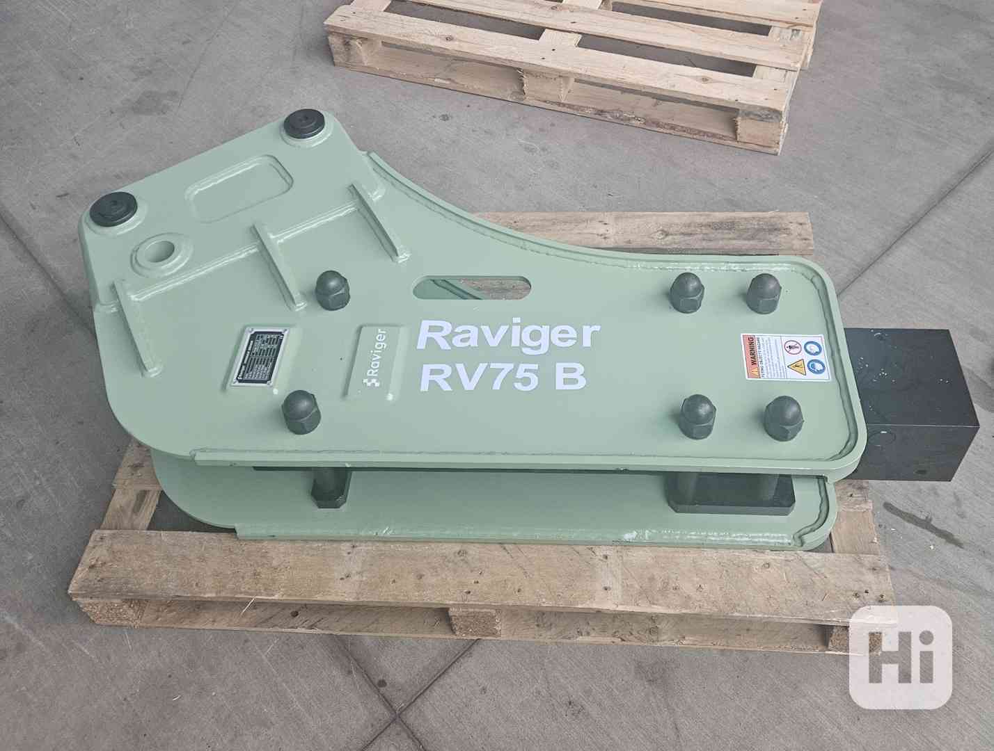 Hydraulické búracie RAVIGER kladivo na minibager 1-18 tony  - foto 1