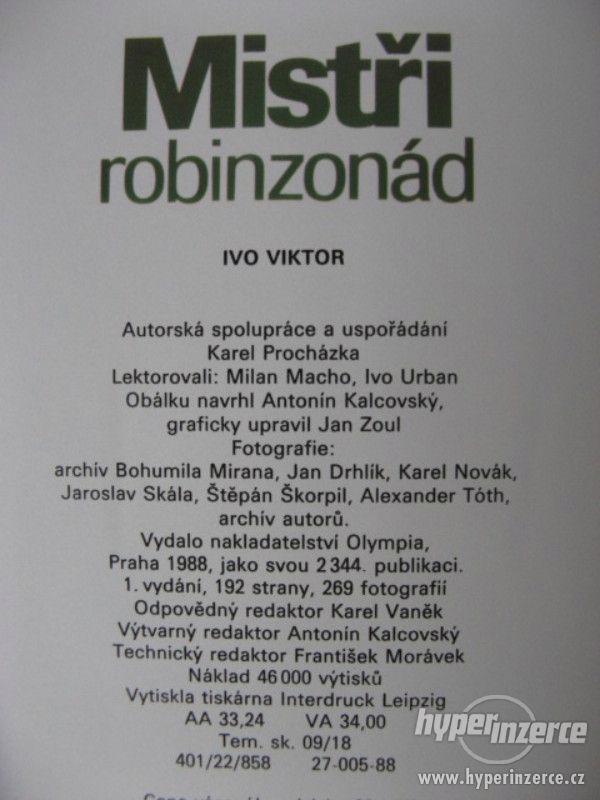 MISTŘI ROBINZONÁD - IVO VIKTOR - foto 3