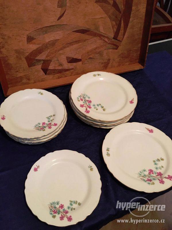 Porcelánová sada talířů , značka - 12 Ks - foto 2